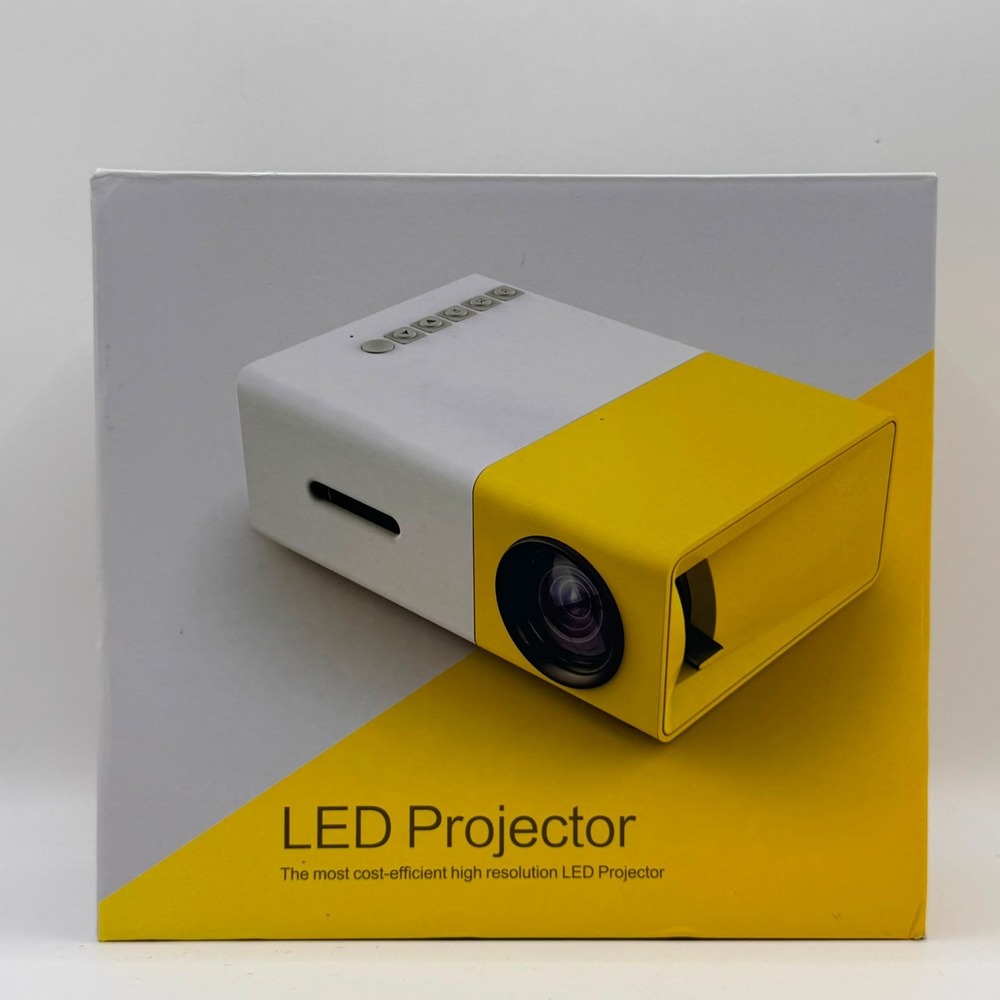 NEW Portable Mini LED Projector 1080pSmart Home Theater Cinema Movies VGA/USB/SD
